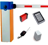 barrera pluma para estacionamiento  